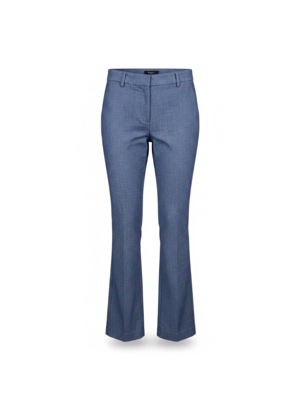 Express Design Studio Womens Blue Flared Stretch Denim Pants Size 10/R